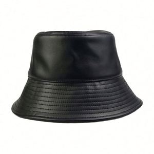 Chapeau Bob en Cuir PU Effet Peau de Serpent Réversible Personnalisé de Haute Qualité pour Vente en Gros - Product Image 3