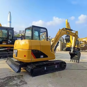 Miniexcavadora Cat 306E usada popular en venta, pocas horas de uso, bien mantenida, excavadora hidráulica de cadenas, precio competitivo, en stock. - Product Image 2