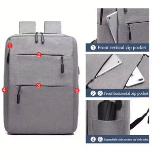 Sacs à dos personnalisés pour hommes et femmes, sacs d'affaires pour ordinateur portable, nouveaux modèles, sacs d'école pour étudiants, sacs de voyage avec logo - Product Image 3