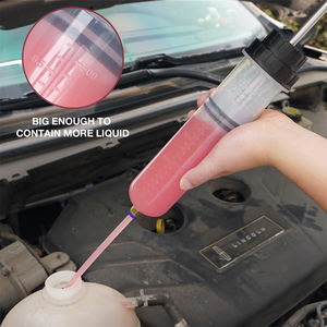 Sunbright เครื่องแยกของเหลวในรถยนต์ปั๊มเข็มฉีดยาน้ำมันพร้อมการดูดที่มีประสิทธิภาพเครื่องสกัดด้วยมือแบบพรีเมี่ยมและปั๊มเติม2ท่อ - Product Image 2