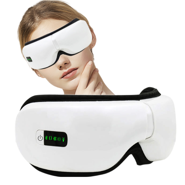 New Trends Portable Wireless Eye Care Facial Massager Heated Vibration Eye Massager