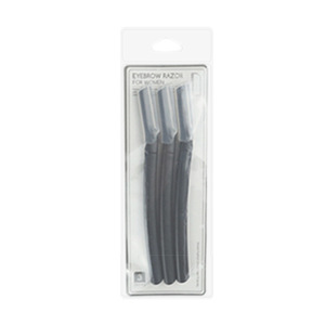 Set para recortar cejas, tijeras negras para cejas, pinzas para cejas de acero inoxidable, recortadores de cejas, rasuradoras de cejas, depiladores de cejas - Product Image 2