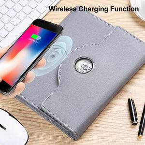 2024 nouveauté ordinateur portable intelligent avec horloge électrique charge sans fil <span class=keywords><strong>lampe</strong></span> de lecture et batterie externe-pour les personnes occupées en déplacement - Product Image 4