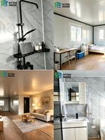 Rumah Villa Kontainer Baja Ekspansi Ukuran Kustom 20Ft 40Ft 30Ft, Ide Rumah Kontainer Prefabrikasi, Rumah/Kontraktor Kontainer