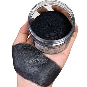 Poudre de Mica Pigment nacré de couleur marron gris <span class=keywords><strong>noir</strong></span> pour l'impression textile peint le plastique - Product Image 2
