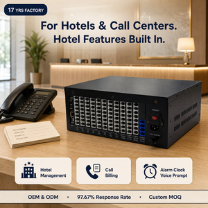 Sistem Telepon Hotel PABX TP96 96 Ekstensi 16 Jalur Trunk Sistem PBX Auto Attendant Caller ID LCR - Product Image 6
