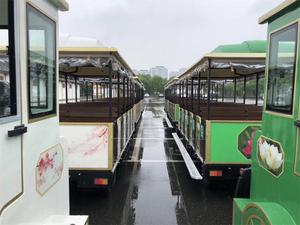 รถไฟท่องเที่ยวกลางแจ้งแบบใช้แบตเตอรี่ ดอร์ลิน ผลิตจากโลหะ สำหรับขาย - Product Image 6