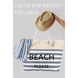 Bolso de mano con estampado de moda de gran capacidad plegable ligero para <span class=keywords><strong>mujer</strong></span> con correa para el <span class=keywords><strong>hombro</strong></span> para playa y uso diario - Product Image 4