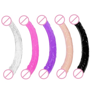 <span class=keywords><strong>Style</strong></span> tendance Gay et Lesbien 15 pouces Géant Double tête avec gode extra long pour jouets sexuels - Product Image 2