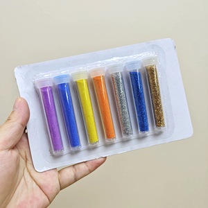 Kit d'art de <span class=keywords><strong>peinture</strong></span> au <span class=keywords><strong>sable</strong></span> FashionMe DIY, comprend du <span class=keywords><strong>sable</strong></span> coloré et des paillettes pour une activité sensorielle sans désordre pour les enfants - Product Image 4