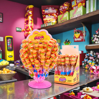 Bonbons gélifiés halal en forme de hamburger, marque JDH, multicolores, en forme de boule, saveur pastèque fruitée, vente directe d'usine, sucrés