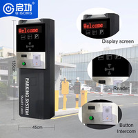 Sistema de Estacionamiento Automático Qigong TCP/IP para Estacionamientos Comerciales, con Sistema de Pago de Tickets, Barrera de Tráfico de Acero Inoxidable con Protección IP68