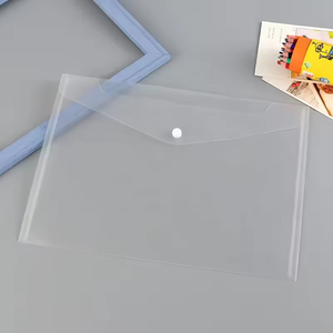 Cartella di <span class=keywords><strong>File</strong></span> PP personalizzata borsa porta documenti trasparente per ufficio e scuola - Product Image 3