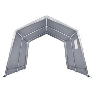 Tettoia Portatile in PVC <span class=keywords><strong>per</strong></span> Esterni, Garage <span class=keywords><strong>per</strong></span> Generatori, Veicoli, Moto - 6' x 3', 8' x 8', 10' x 10' - Casette da Giardino e Ripostigli - Product Image 3