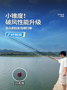 Canne à pêche <span class=keywords><strong>Daiwa</strong></span> Iwasaki Taiwan Carbon Carp Bighead Carp, légère, pour gros poissons, ultra-légère, super dure, 118 cm - Product Image 3