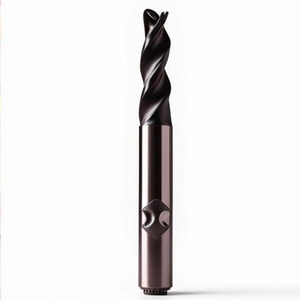Hss Co Cutter Ta1415 TiAlN Coated 30 Degree Helix Short For Slots 3 Cutting Edges Weldon Shank - Product Image 2