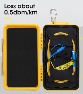กล่องสายเคเบิล STS826 SC/APC-SC/APC 500M/1KM/2KM มัลติโหมด ตัวกำจัดจุดอับในสายไฟเบอร์ ขนาดเล็ก - Product Image 1