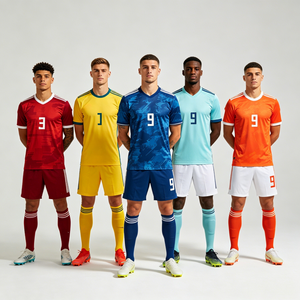 Camisetas de Fútbol de Alta Calidad Cosidas 2026 de Alemania, Brasil y <span class=keywords><strong>Argentina</strong></span>, Transpirables, para Eventos Deportivos y Aficionados - Product Image 2