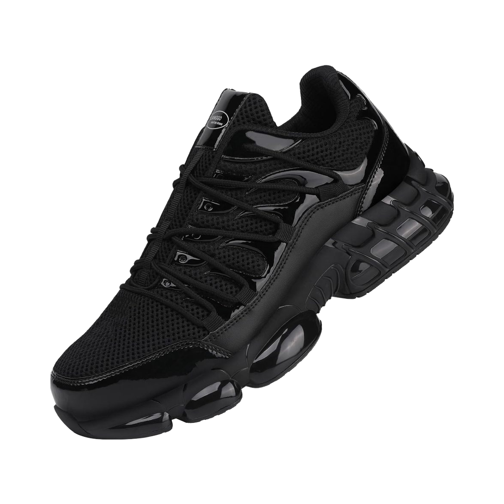 CHITED Lightweight Steel Toe Sneakers for Men Women Indestructible  Composite Safety Shoes Air Cushion Lace-Up Puncture Summer