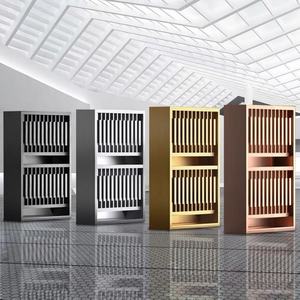 Expositor de Crema para Teñir el Cabello de Barbería, Expositor Multifuncional Personalizado para Pasta de Tinte con Fregadero, Mueble de Exhibición - Product Image 4