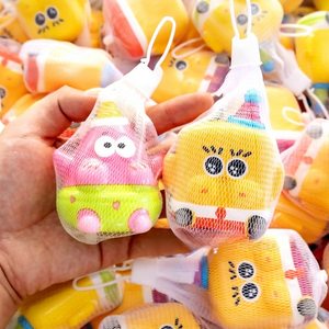 Net Bag Spongebobs Slow Rebound Pinch Music Pu Material Youth Vent Decompression <b>Cute</b> Cartoon Handmade Ornaments Model Bs-64 - Product Image 1