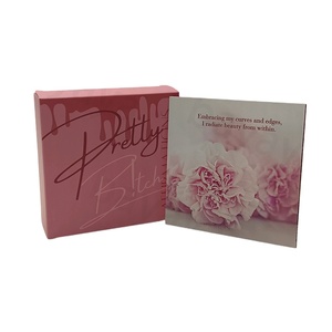 Per Bayaya Mini rosa per affermazione della salute mentale mazzo carte da giornale gioco carta stampata personalizzata per alleviare l'ansia - Product Image 1