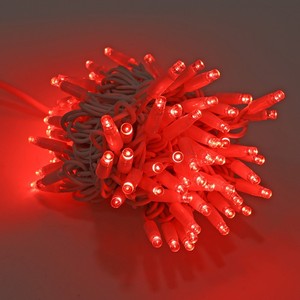 Red White Twinkle LED String <b>Lights</b> IP65 Waterproof PVC Wire Outdoor Christmas Candy Cane Commercial Garden Building Festival - Product Image 3