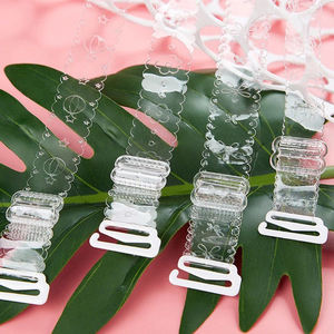 Correas <span class=keywords><strong>de</strong></span> hombro <span class=keywords><strong>de</strong></span> <span class=keywords><strong>silicona</strong></span> elásticas transparentes florales invisibles con sujetador elástico deslizante <span class=keywords><strong>de</strong></span> plástico ajustable tira <span class=keywords><strong>de</strong></span> sujetador <span class=keywords><strong>de</strong></span> <span class=keywords><strong>silicona</strong></span> - Product Image 4