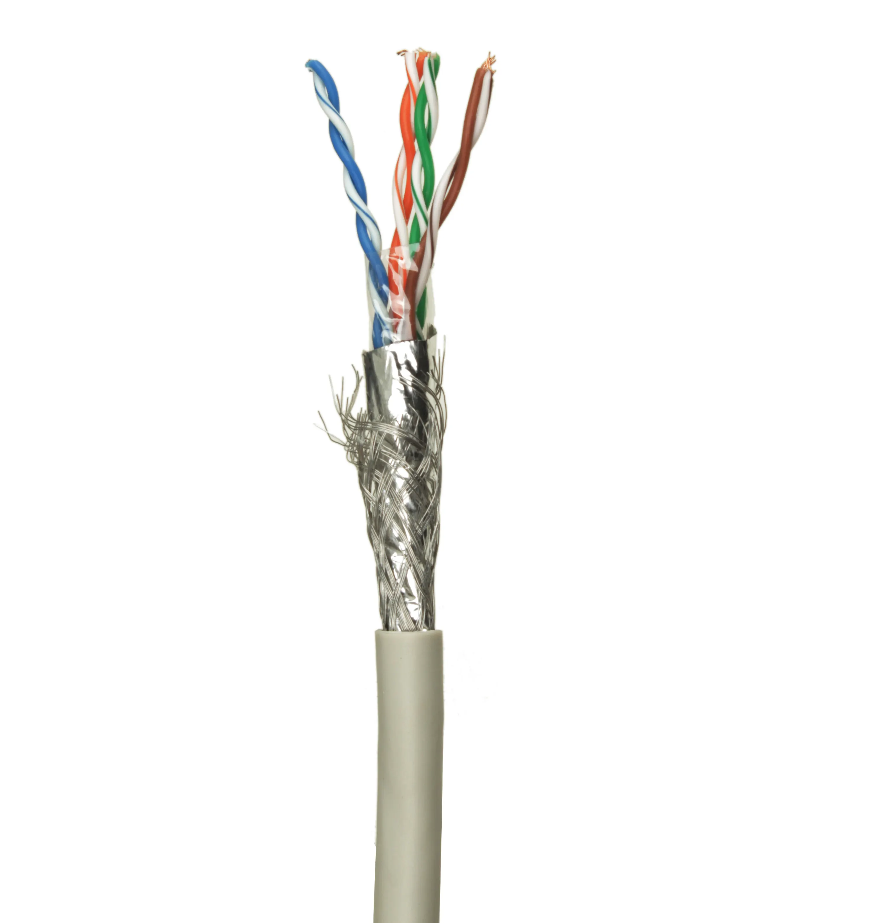 Best Price White Color Cat5e CAT6 Cable Manufacturer UTP FTP SFTP 4 Pairs 24awg 26awg Internet Lan Cable