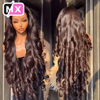 Perruques sans colle en cheveux naturels bruts, densité 250%, Lace Front, Ondulées Body Wave, Full HD Lace Frontal, en cheveux humains brésiliens, Vente en gros