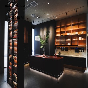 2025 Boloni Home Armoires <span class=keywords><strong>de</strong></span> cuisine extérieures Armoires <span class=keywords><strong>de</strong></span> cuisine personnalisables haut <span class=keywords><strong>de</strong></span> gamme avec lumière LED pour toute la maison - Product Image 6