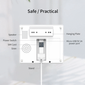 Staniot 4G/Gsm/Wifi Draadloos Alarmsysteem Voor Thuisbeveiliging Tuya 433Mhz Inbraakpaneel