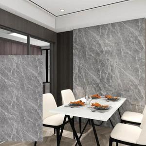 2024 SPC panneaux muraux feuilles prix usine marbre salle de bain décoration intérieure clic douche étanche SPC panneau mural - Product Image 6