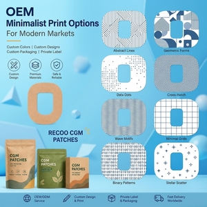 Parches de <span class=keywords><strong>Sensor</strong></span> CGM OEM de 14 Días, Diseño Divertido, Impermeables, de Larga Duración, de Algodón y Spandex, Cinta para Monitor de Glucosa, Certificación CE, para Niños - Product Image 2