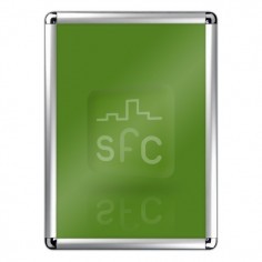 Cadre d'affichage en aluminium pour porte-bonheur, encadrement d'angle pour affichage - Product Image 4