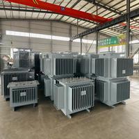 Transformateur triphasé immergé dans l'huile sur socle personnalisé 2500 kVA, transformateur électrique industriel 33 kV abaisseur 50/60 Hz