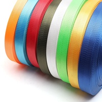 Nouvelle Sangle Élastique en Polyester Sergé et Nylon à Chevrons Écologique de 25mm/38mm/50mm pour Sacs et Bagages