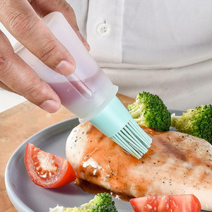 Manufacturer Cheap in Stock Oil <b>Bottle</b> <b>Brush</b> Barbecue Cooking Baking Pancake Bbq Tools Kitchen Accessories Silicone <b>Brush</b> - Product Image 4