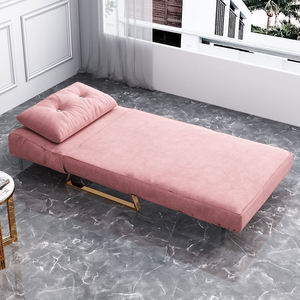 Sofá Cama Convertible Multiusos Moderno, Plegable, Mueble de Sala de Estar, Tapicería de Tela, Estructura Metálica, para Hoteles y Apartamentos - Product Image 3