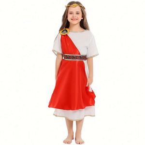 Familia a juego diosa griega Athena princesa Cosplay vestido para padres niños en disfraz de mascarada de Halloween niñas tamaño - Product Image 2