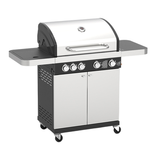 Outdoor Party Easily Cleaned Stainless Steel Grills 4 <b>Burners</b> Smokeless Large Gas Grills - Product Image 2