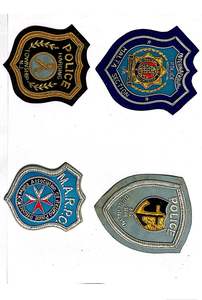 Insignias Bordadas a Mano para Oficiales, Insignias Personalizadas con Hilo Metálico - Product Image 3