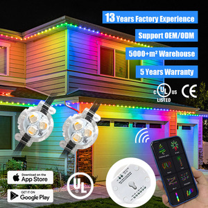 ไฟตกแต่งบ้านกลางแจ้งแบบกันน้ำ ปี 2026 ไฟ LED RGB แบบจุด 12V ขนาด 30 มม. - Product Image 6