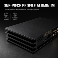 Amplificateur de puissance pour voiture OEM 60W*6 avec DSP Android de classe AB, Bluetooth pour système Android, directement de l'usine