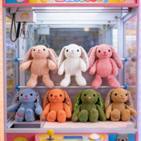 Peluches Anime Lapin de 8 pouces, Jouets en Peluche de 8 pouces, Jouets pour Enfants Thème Dessin Animé Anime pour Machine à Pinces