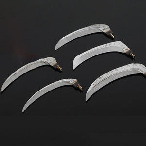 Grande in acciaio inox falce addensato Manganese lama in acciaio per la pesca selvaggia nidificazione canne taglio erba locuste alberi di canfora - Product Image 1