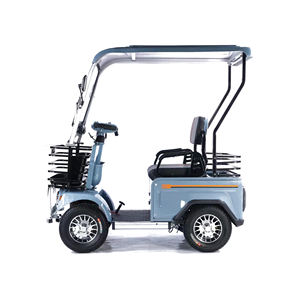 Offre Spéciale 4 roues Scooter électrique de mobilité 60V 800W puissant moteur longue portée ville âgée <span class=keywords><strong>vélo</strong></span> électrique avec toit - Product Image 3