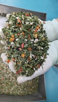 Customized Private Label Top Grade HALAL Certified Air Dried Cabbage Gluten Free Vegetable Soup Bulk for Ramen Toppings
