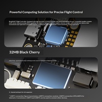 Contrôleur de vol UFlight Borg Mini F7 avec ESC O4 60A à branchement direct 2-6S pour mini drone