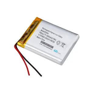 卸売充電式リポバッテリー3.7vリチウムポリマーバッテリー1000mah 803040リチウムポリマーバッテリー美容機器用